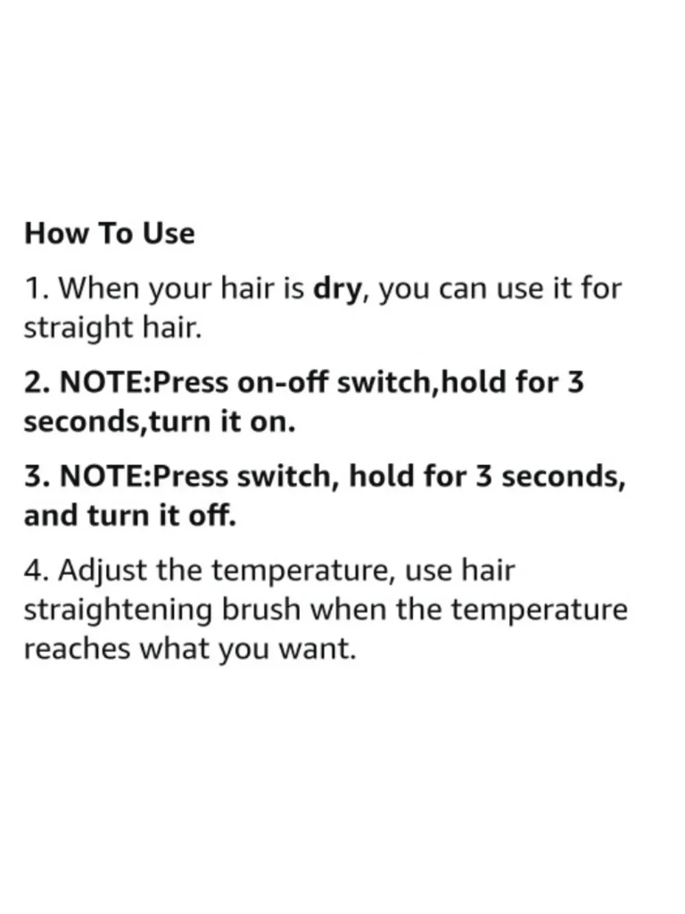 💯 Veru Eternity Hair Straightener Brush 💯